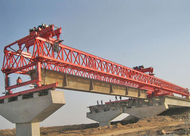 200t Beam Launcher Bridge Erection Crane Equipment Untuk Memindahkan Kontrol Kabin Girder