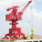 16 Ton Container Portal Crane Four Bar Linkage 40m 380v untuk dijual