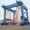 150 Ton Travel Lift Crane dengan 4 Unit Sling &amp; Pengarah Hidraulik