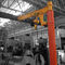 Tali Kawat Menarik Jib Crane Electric Cantilever Crane Untuk Toko Garmen