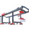 Double Girder Gantry Pedestal Container Crane 20T Memuat