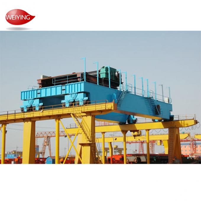 Double Girder 32t Lifting Overhead Bridge Crane A6 Kontrol Pendent 8