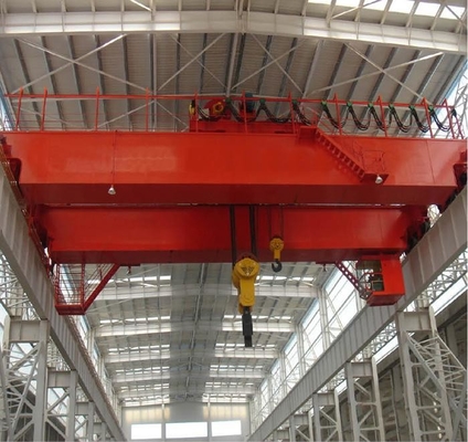Gudang Menggunakan Electric Double Girder Railway 15 ton Overhead Crane
