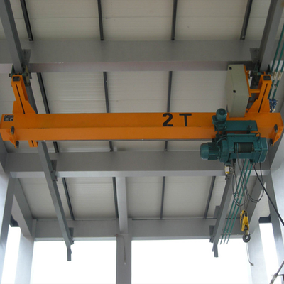 Single Beam Overhead Bridge Crane Underslung Warehouse Tinggi 6m