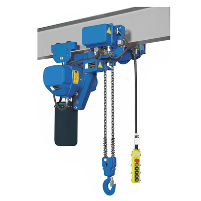 Troli Hoist Listrik Portabel Dengan Remote Control Desain Canggih