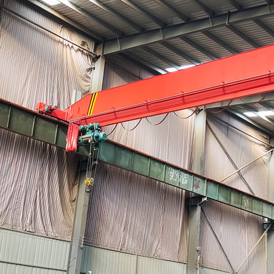 Single Girder Electric Overhead Traveling Crane Penggunaan Umum Dengan Host 31,5m