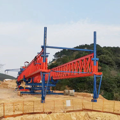 Truss Type Girder Launcher Crane 50M Mesin Pengangkat Kinerja Tinggi