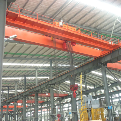 Bengkel Umum Menggunakan Derek Overhead Girder Ganda 20t 30t Khusus Dengan Trolley