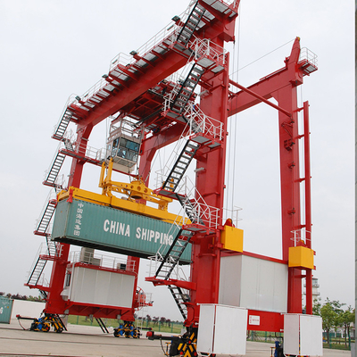 RTG Jenis Kontainer Gantry Crane 40 Ton 30 M/Min 20-30 Meter