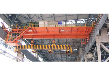 50t Listrik Scrap Iron Handling Magnet Bridge Overhead Crane