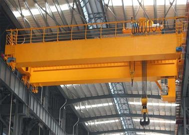 Double Girder Beam 20 Ton Overhead Bridge Crane Kontrol PLC Kebisingan Rendah Sertifikasi CE