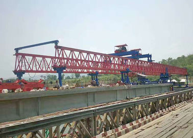 Beam Launching Crane Bridge Erection 600 Ton Untuk Mengangkat Girder Kecepatan Tinggi