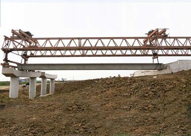 Beton Highway Launcher Crane Bridge Girder 260T Truss Type 10 - 50m Rentang
