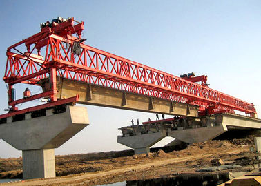 100 Ton Beam Launcher Machine Double Truss Bridge Erection