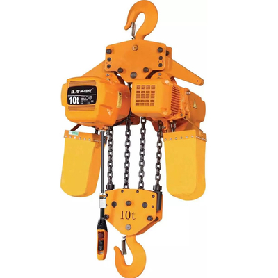 Tenaga Listrik Industri 2 Ton Chain Hoist Equipment Light Duty