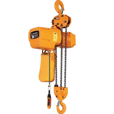 Hoist Rantai Listrik Tugas Ringan 5 Ton 7.2m/Min 380V Disesuaikan