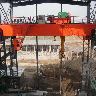 Kapasitas Berat Disesuaikan Girder Ganda 50 ton Overhead Crane