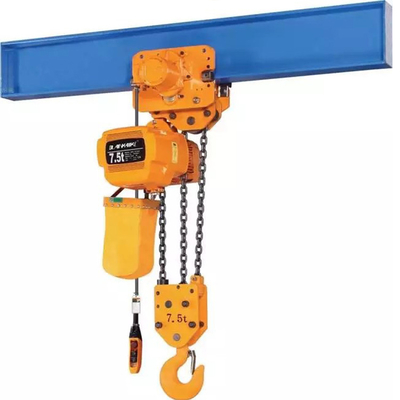 Hoist Rantai Listrik Portabel 1 Ton Dengan Remote Control Dengan Tubuh Tahan Lama