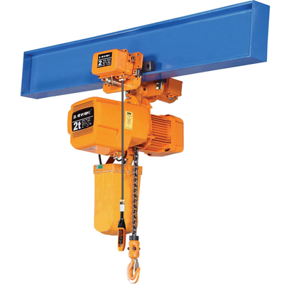 Remote Control Electric Chain Hoist 220v 10 Ton Dengan Trolley