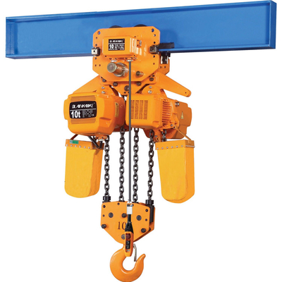 Hoist Rantai Listrik Portabel 1 Ton Dengan Remote Control Dengan Tubuh Tahan Lama