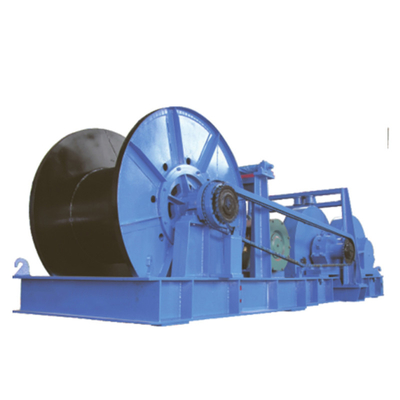 Mesin Winch Listrik Industri 380V Pengoperasian Mudah Kecepatan Cepat 10 Ton