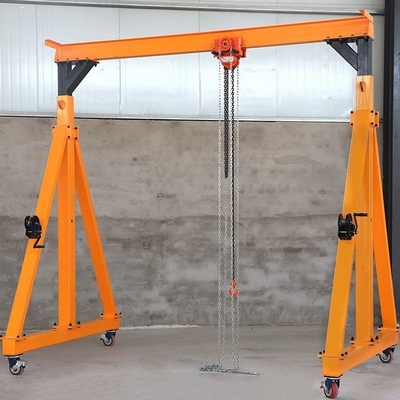 Portable Mobile Gantry Crane Light Duty Industrial Bermotor