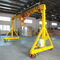 Bengkel Industri Gantry Crane Portabel Seluler 2 Ton