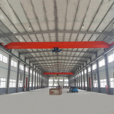 Single Beam Monorail Overhead Crane Peralatan Pengangkat Gudang 30m