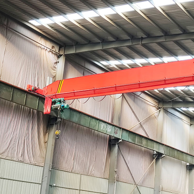 Single Girder Overhead LD Tipe Traveling Crane Workstation Long Travel 380V