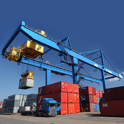 RMG Model Mobile Harbour Crane Catu Daya Listrik Beban Berat