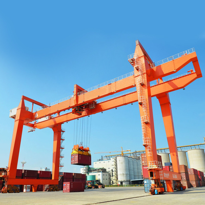 RMG Model Mobile Harbour Crane Catu Daya Listrik Beban Berat