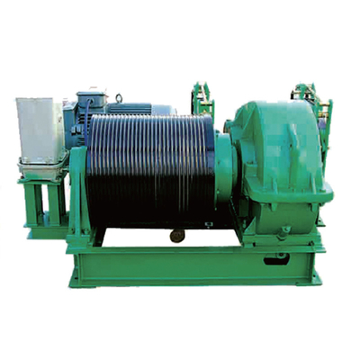 JK Model Double Drum Electric Winch AC Power Supply Dengan Rem