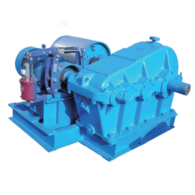 JK Model Double Drum Electric Winch AC Power Supply Dengan Rem