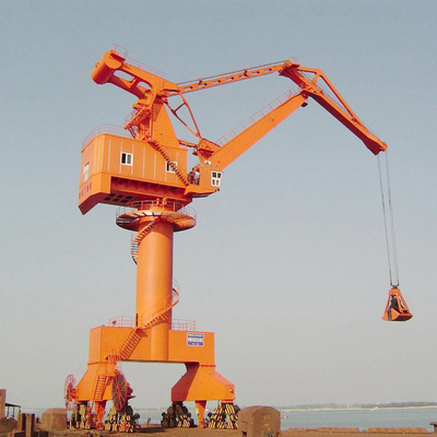 Level Luffing Mobile Harbour Portal Crane 380V Peralatan Listrik
