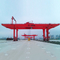 Steel Scrap Container Gantry Crane Rel Kualitas Tingkat Tinggi Dipasang 35m