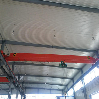 50hz Single Beam Overhead Bridge Crane 6m Otoritas Bersertifikat Ld Model Motor Driven