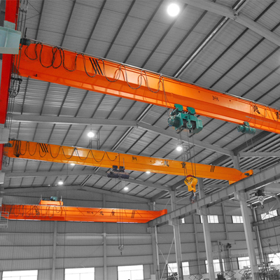 50hz Single Beam Overhead Bridge Crane 6m Otoritas Bersertifikat Ld Model Motor Driven