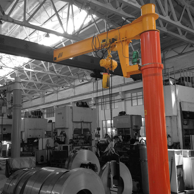 Lokakarya Jib Crane Berdiri Bebas Kolom 5m 40 Derajat