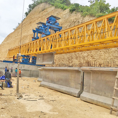Truss Type Girder Launcher Crane 50M Mesin Pengangkat Kinerja Tinggi