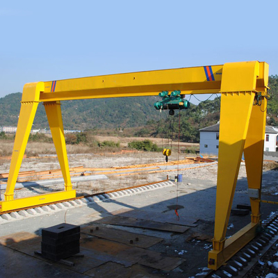 Mesin Angkat Gerbang Tunggal Gantry Crane Semua Ton 5T 10T 20T 30T A5