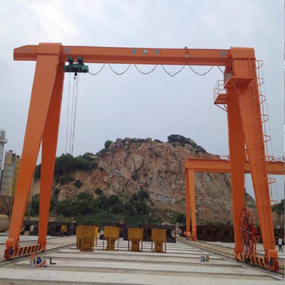 Mesin Angkat Gerbang Tunggal Gantry Crane Semua Ton 5T 10T 20T 30T A5