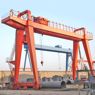 Jenis Kotak Double Girder Gantry Crane Heavy Duty Umum Outdoor Gunakan 40m 15M/MIN