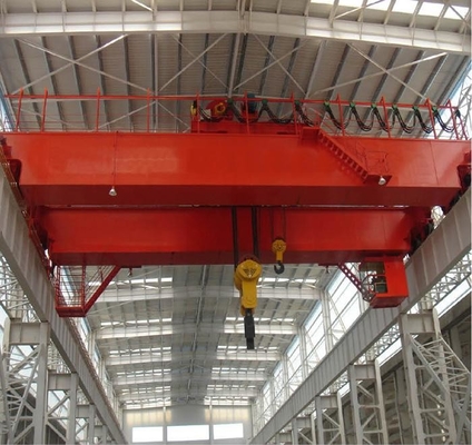 Bengkel Umum Menggunakan Derek Overhead Girder Ganda 20t 30t Khusus Dengan Trolley