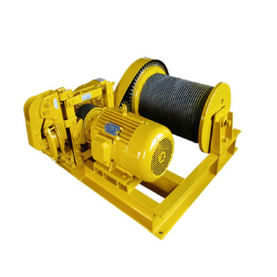 Bangunan Angkat Electric Winch 380V Efisiensi Tinggi Dengan Tali Kawat