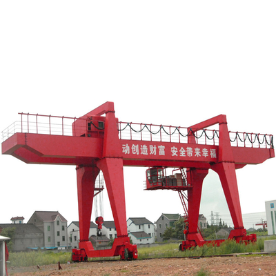 550KN Electric Hoist Gantry Crane dengan Kecepatan Angkat 5-15M/MIN