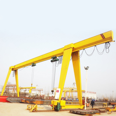 Single Girder Gantry Crane Dengan Konstruksi Baja Yang Kokoh Dan Gerakan Yang Halus