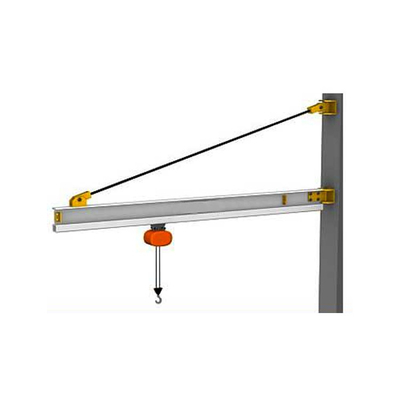 Banyak Digunakan 180 Derajat Berputar Jib Crane Dengan Remote Control