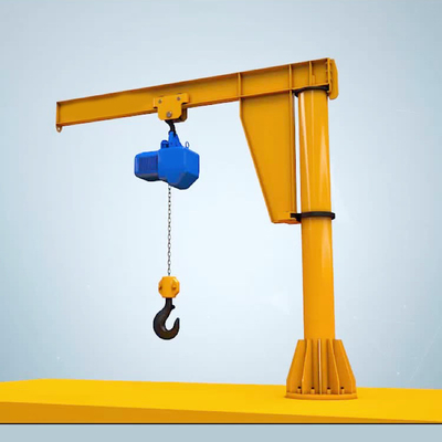 Harga Bagus Fixed Standing Electric Hoist Jib Crane Dengan Sertifikasi Ce