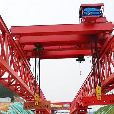 Mesin Remote Control 160 Ton Road Bridge Beam Launcher Equipment