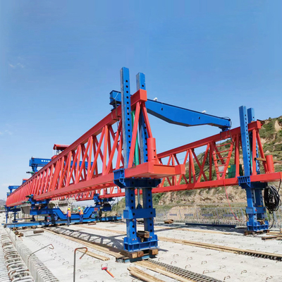Mesin Remote Control 160 Ton Road Bridge Beam Launcher Equipment